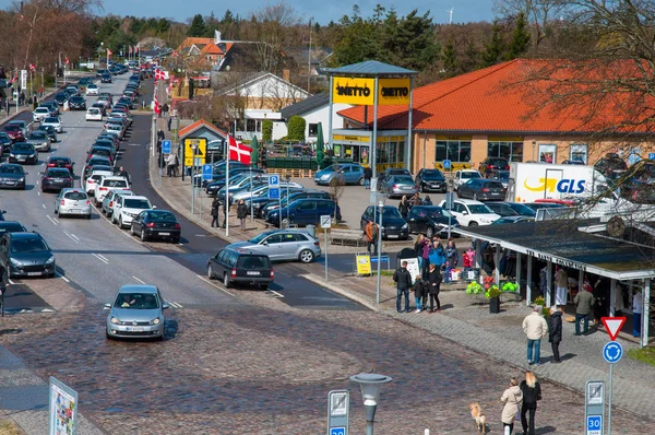 Miasto z Marielyst w Danii — Zdjęcie stockowe