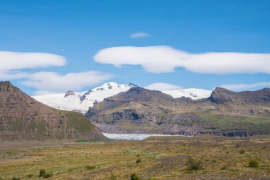 Güney İzlanda 'daki Svinafellsjokull buzulu