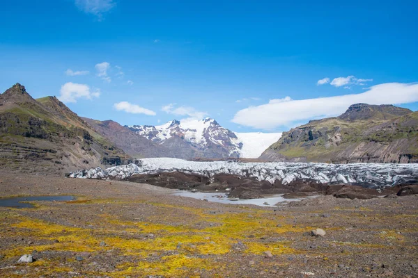 Svinafellsjokull glacier in south Iceland — 스톡 사진