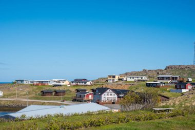 Village of djupivogur in east Iceland
