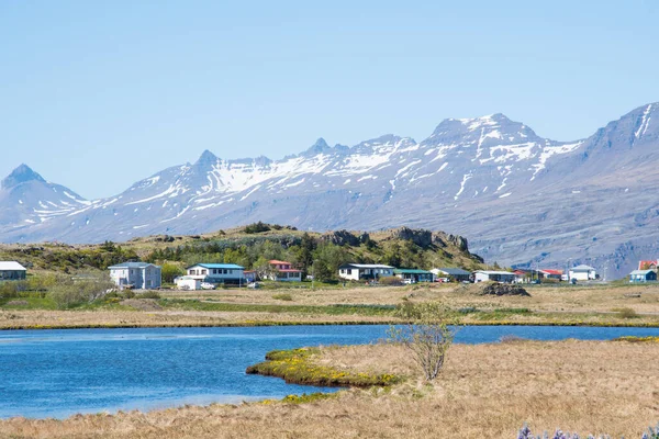 Village of djupivogur in east Iceland — Stok fotoğraf