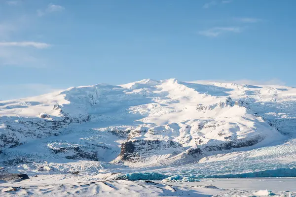 Лагуна Fjallsarlon айсберга з Ватнажокул льодовик в Ісландії — стокове фото