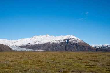 The surroundings of Vatnajokull glacier in Iceland