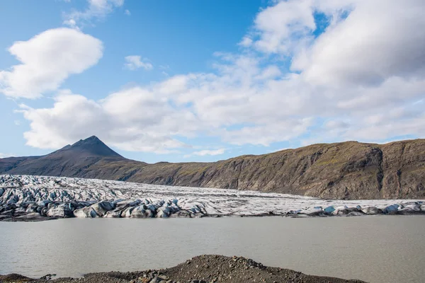 Skalafellsjokull Glacier is an outlet glacier from Vatnajokull glacier in Iceland — 스톡 사진