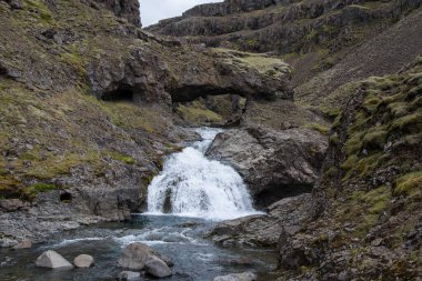 İzlanda, Hornafjordur 'daki Grjota Nehri