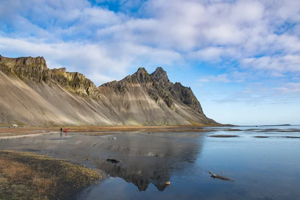 Montagna Vestrahorn nell'Islanda sudorientale — Foto Stock