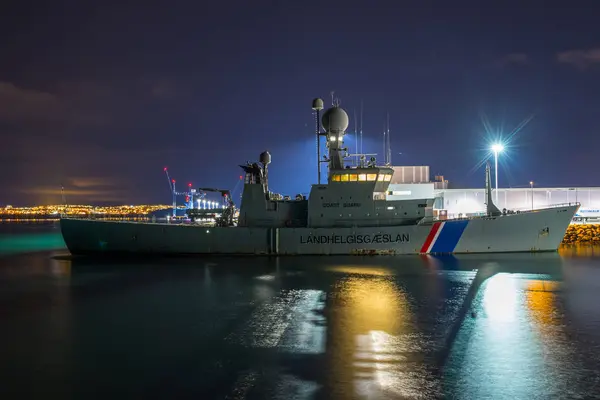Schiff der isländischen Küstenwache Tyr — Stockfoto