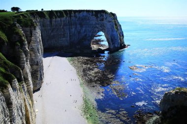 Fransa 'daki Etretat Şehri