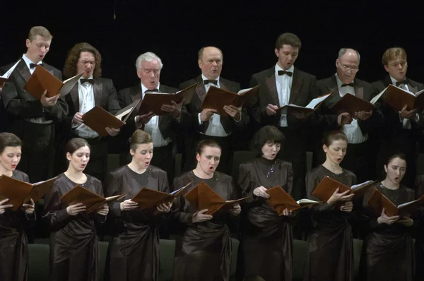 Requiem de Mozart interpretado por el coro — Foto de Stock