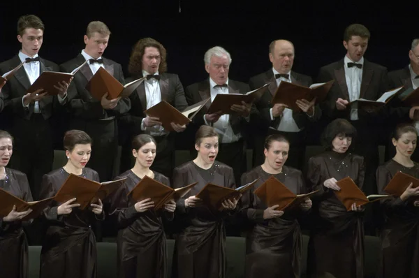 Requiem de Mozart interpretado por Choir — Fotografia de Stock