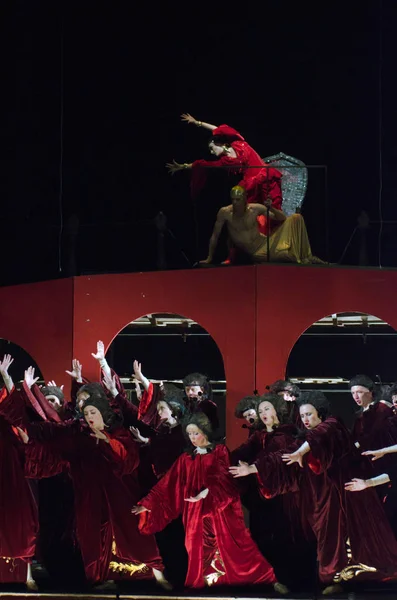 Ação musical e coreográfica Carmina Burana — Fotografia de Stock