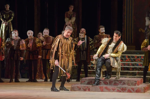 Opera Verdi's Rigoletto — Stock Photo, Image