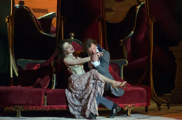 Opera Verdi 'den Traviata — Stok fotoğraf