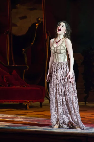 Traviata de Opera Verdi — Foto de Stock