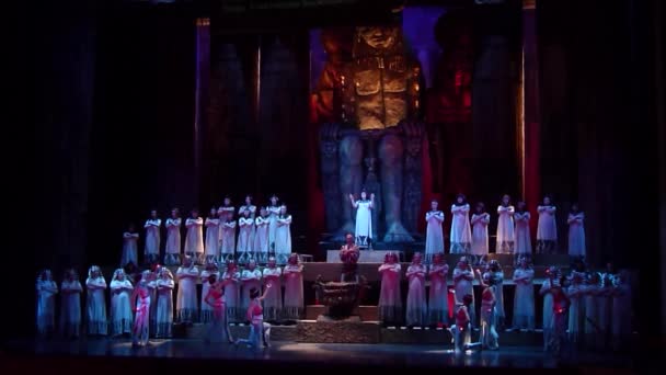 Ópera clássica Aida — Vídeo de Stock