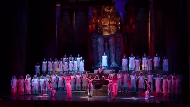 Opera classica Aida — Video Stock