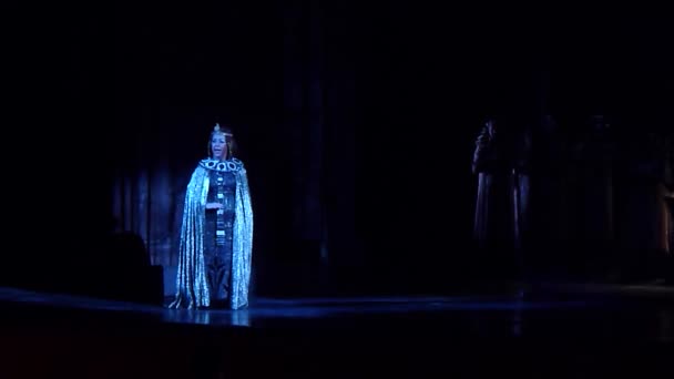 Klassieke opera Aida — Stockvideo