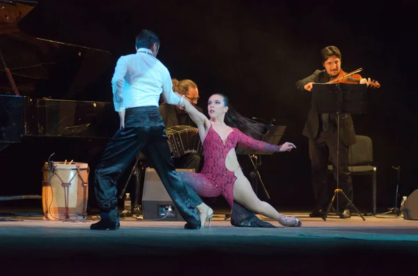 Шоу аргентинского танго — стоковое фото