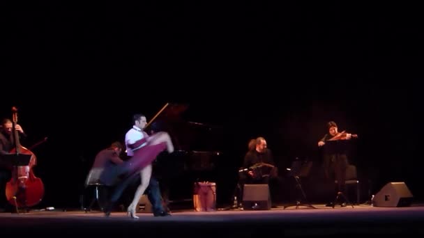 Argentijnse tango show — Stockvideo