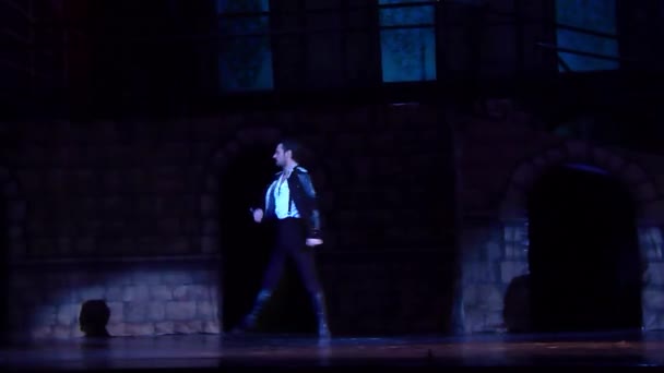 Carmen en José ballet — Stockvideo