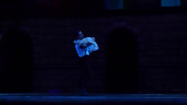 Carmen en José ballet — Stockvideo