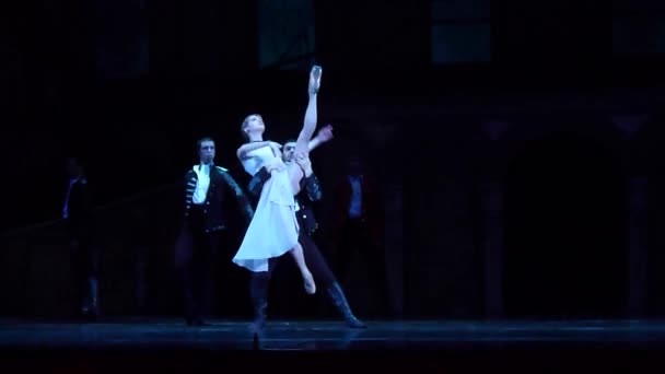 Carmen and Jose ballet — Stock Video
