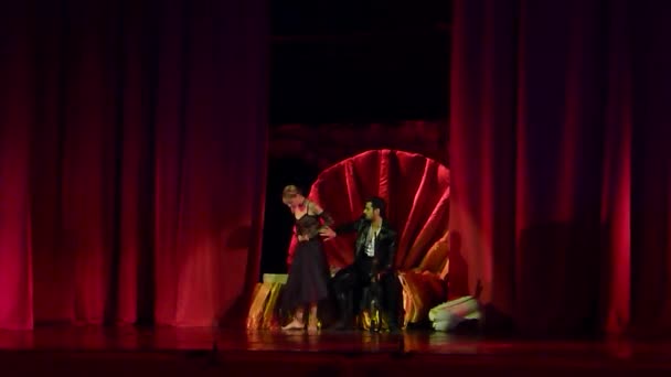 Balet Carmen a José — Stock video