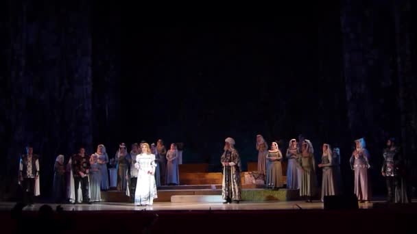 Klassieke opera Iolanta — Stockvideo