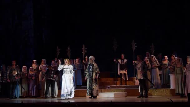 Die klassische Oper Iolanta — Stockvideo