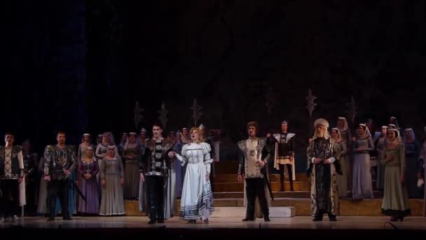 Klassieke opera Iolanta — Stockvideo
