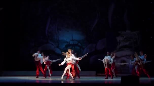 Notte prima del balletto di Natale — Video Stock