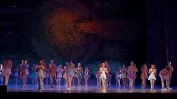 Toon Ballet parels — Stockvideo