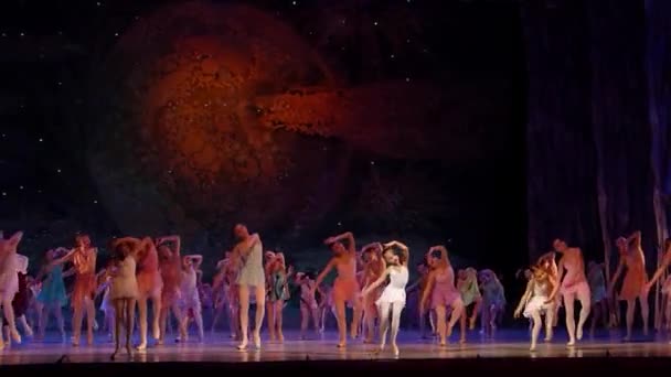 Показати балету перлами — стокове відео