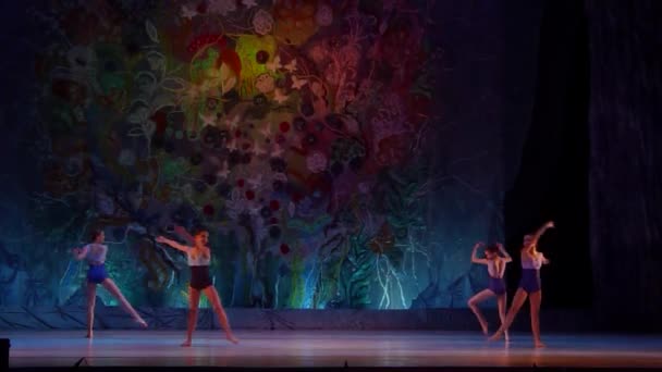 Mostrar pérolas de ballet — Vídeo de Stock