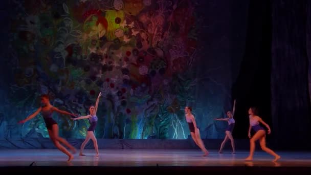 Показати балету перлами — стокове відео