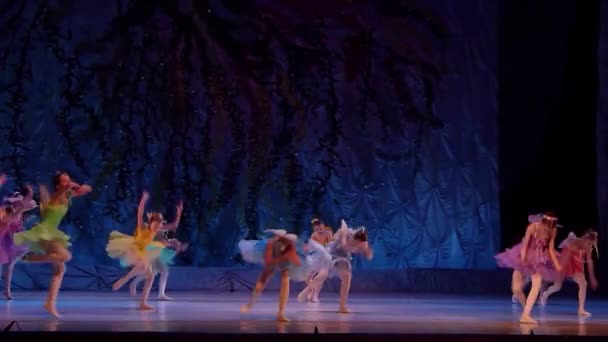 Mostrar perlas de ballet — Vídeos de Stock