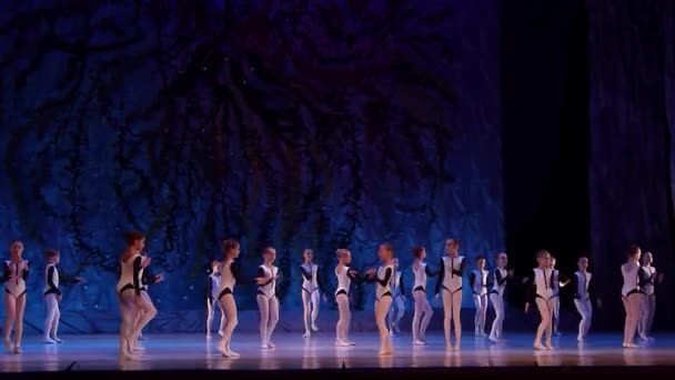 Show Ballet pearls — Stock Video