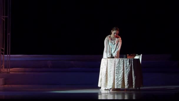 Eugene Onegin opera — Stockvideo