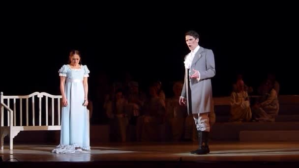 Eugene Onegin Operası — Stok video