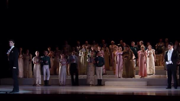 Eugene Onegin opera — Stockvideo