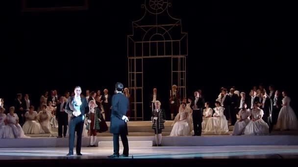 Eugene Onegin opera — Stockvideo