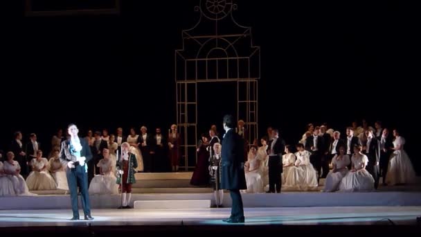 Eugene Onegin Operası — Stok video