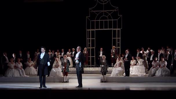 Eugene Onegin opera — Stockvideo