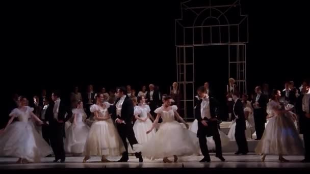 Eugene Onegin opera — Stockvideo