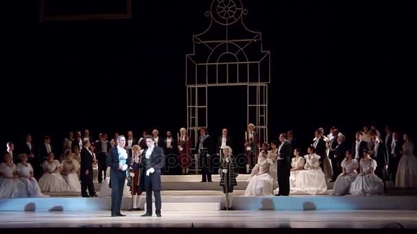 Eugene Onegin opera — Stockvideo