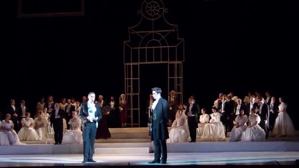 Eugene Onegin opera — Stock Video