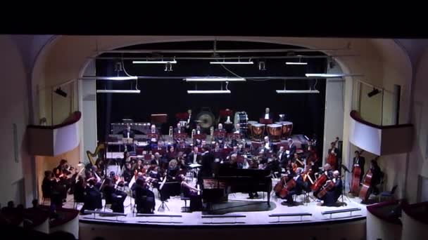 "Dnipro" Symphony Orchestra — Stockvideo