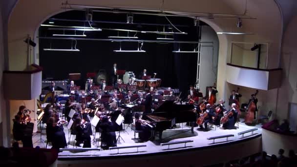 Orquesta Sinfónica Dnipro — Vídeo de stock