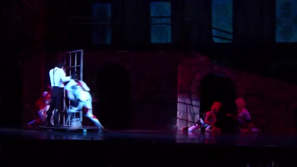 Carmen en José ballet — Stockvideo