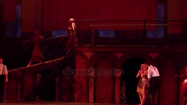 Carmen y José ballet — Vídeo de stock